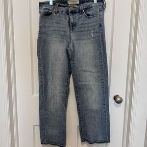 Liverpool Crop Straight Jeans —Women’s size 6 EUC